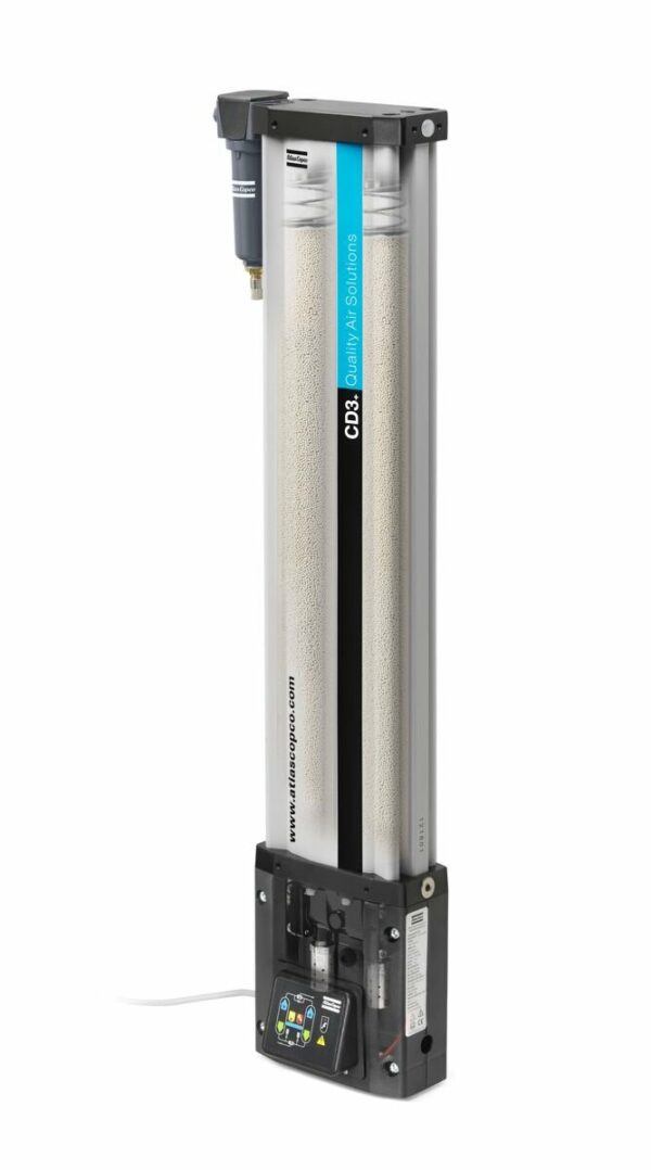Atlas Copco CD3 + Low flow professional heatless desiccant air dryer